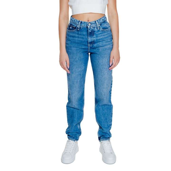 Priser på Calvin Klein Jeans Blue Cotton Jeans & Pant