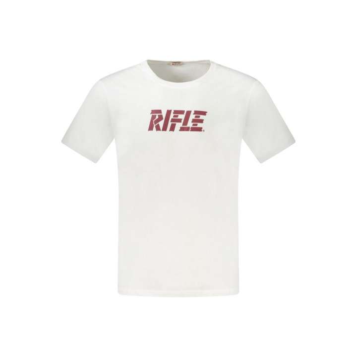 Priser på Rifle White Cotton T-Shirt