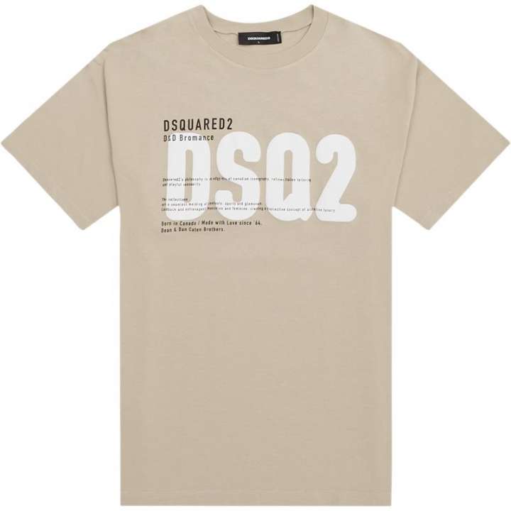 Priser på Dsquared2 S74GD1412 D2033 T-shirts Sand