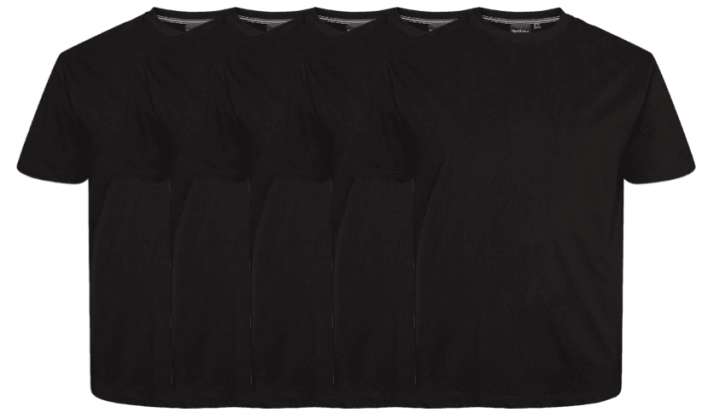 Priser på North 56°4 5-pack T-shirt 99010 0099