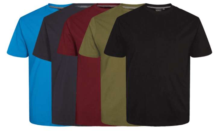 Priser på North 56°4 5-pack T-shirt 99010 Mix