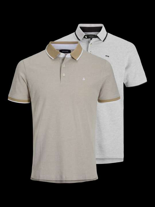 Priser på Jack & Jones 2-pack Polo