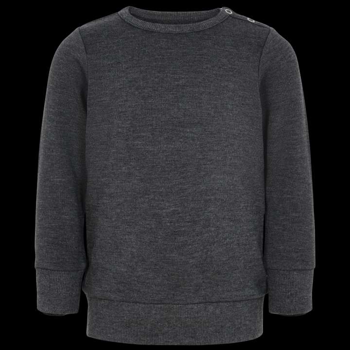 Priser på JBS of Denmark Børne Sweatshirt i bambus - Mørk grå melange - 80