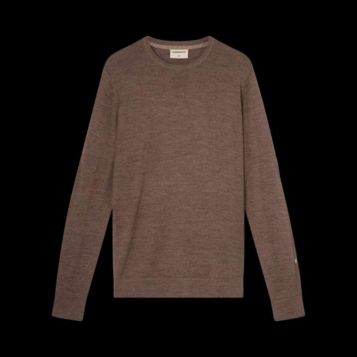 Priser på Kopenhaken Zolex O-neck Sweater Herre Striktrøje - Akhil Brown - 3XL