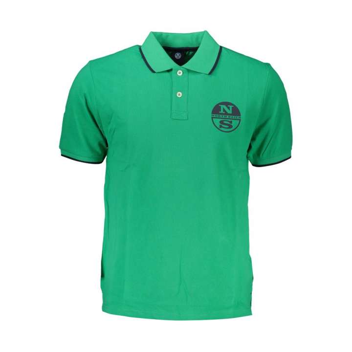 Priser på North Sails Green Cotton Polo Shirt