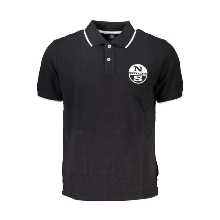 Priser på North Sails Black Cotton Polo Shirt