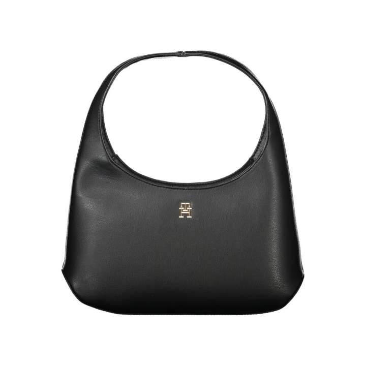 Priser på Tommy Hilfiger Black Polyester Handbag