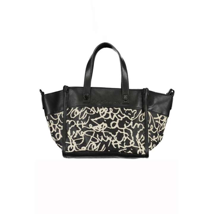 Priser på Desigual Black Polyester Handbag