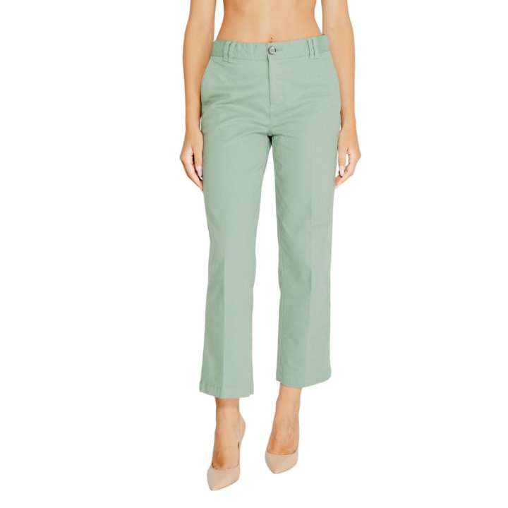 Priser på Street One Turquoise Cotton Jeans & Pant