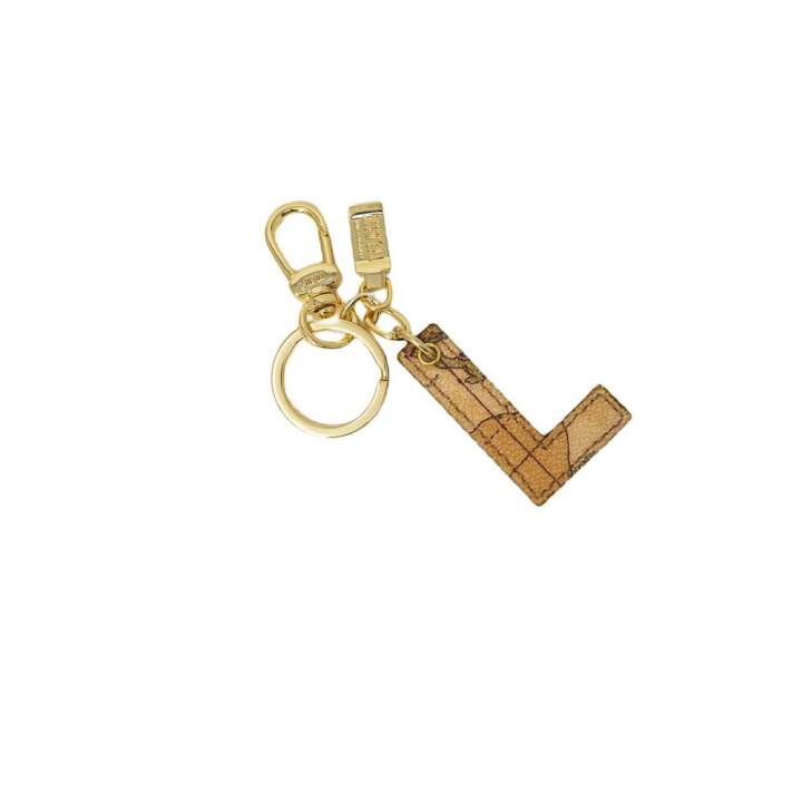 Priser på Alviero Martini Prima Classe Beige Leather Keychain