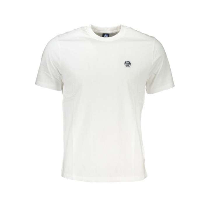 Priser på North Sails White Cotton T-Shirt