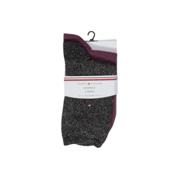 Priser på Tommy Hilfiger Black Cotton Sock