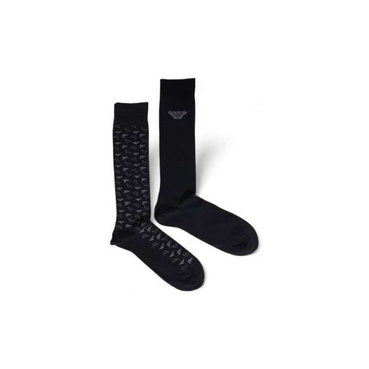 Priser på Emporio Armani Underwear Black Cotton Sock