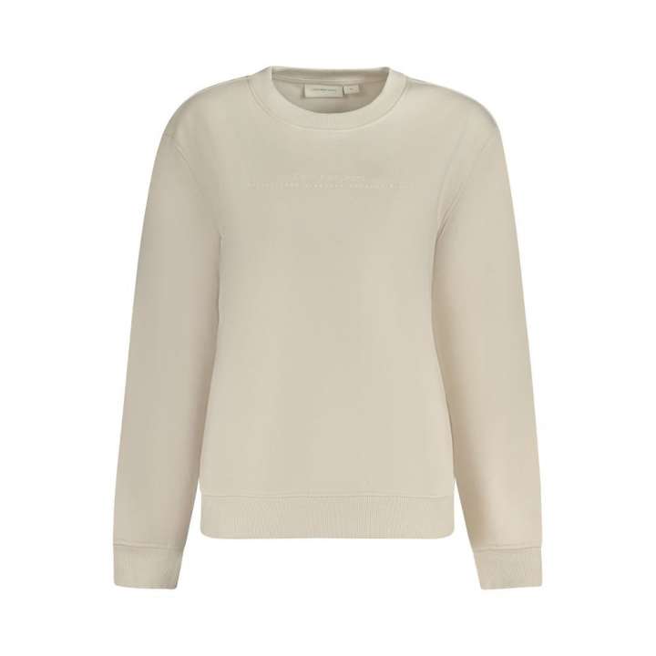 Priser på Calvin Klein Beige Cotton Sweater