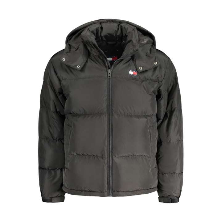 Priser på Tommy Hilfiger Black Polyester Jacket