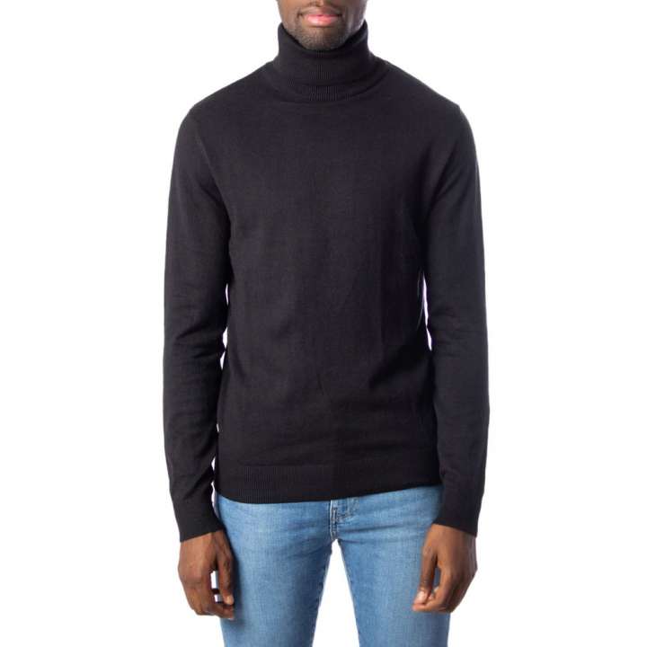 Priser på Jack Jones Black Cotton Sweater