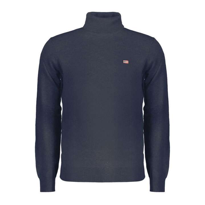 Priser på Norway 1963 Blue Polyamide Men Sweater