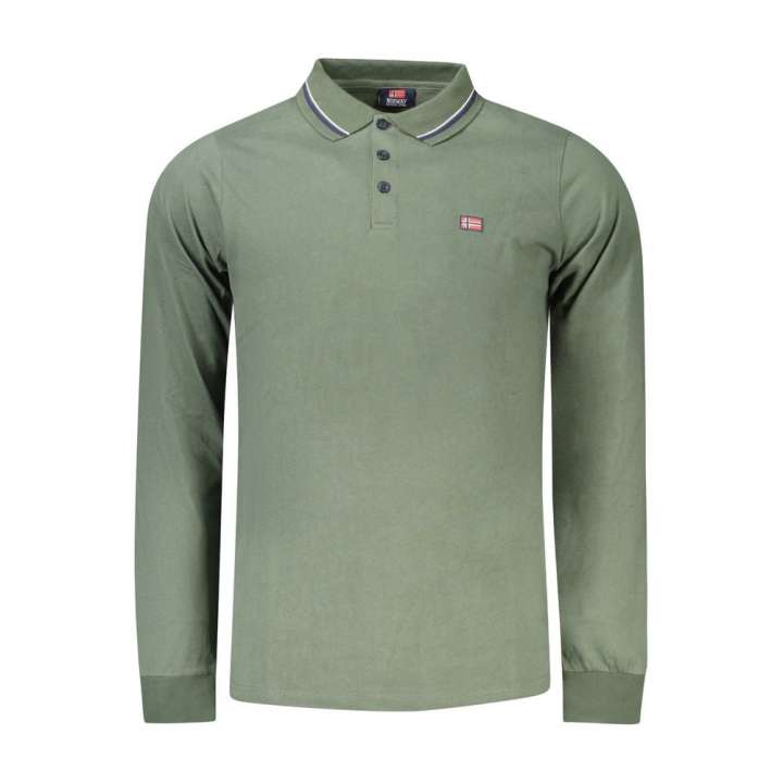 Priser på Norway 1963 Green Cotton Polo Shirt