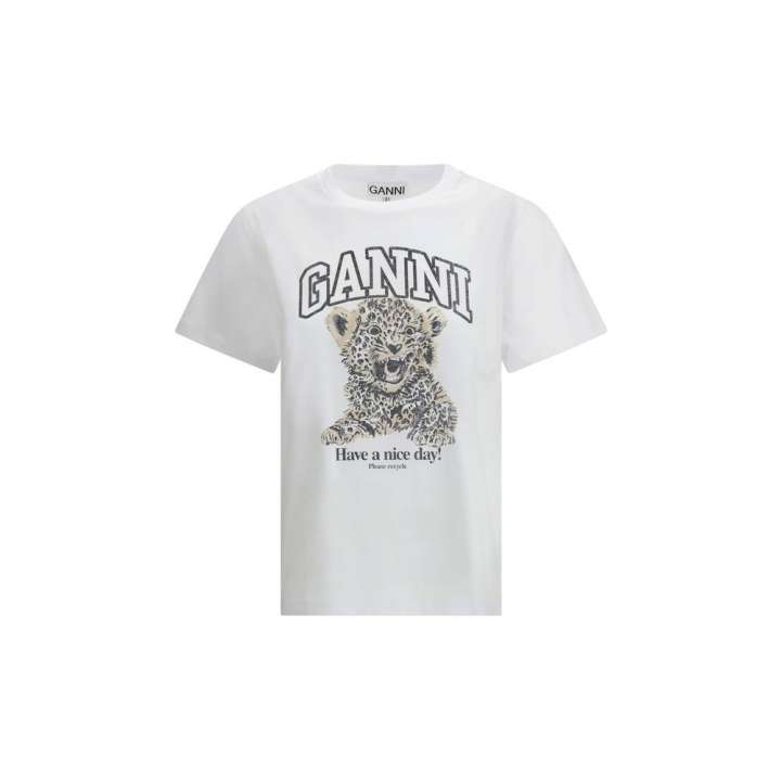 Priser på Ganni Leopard T-Shirt