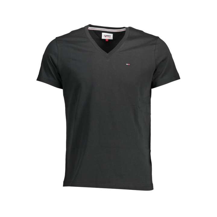 Priser på Tommy Hilfiger Black Cotton T-Shirt