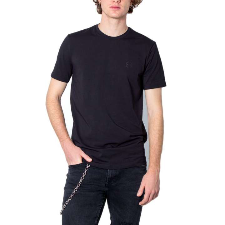 Priser på Armani Exchange Black Cotton T-Shirt