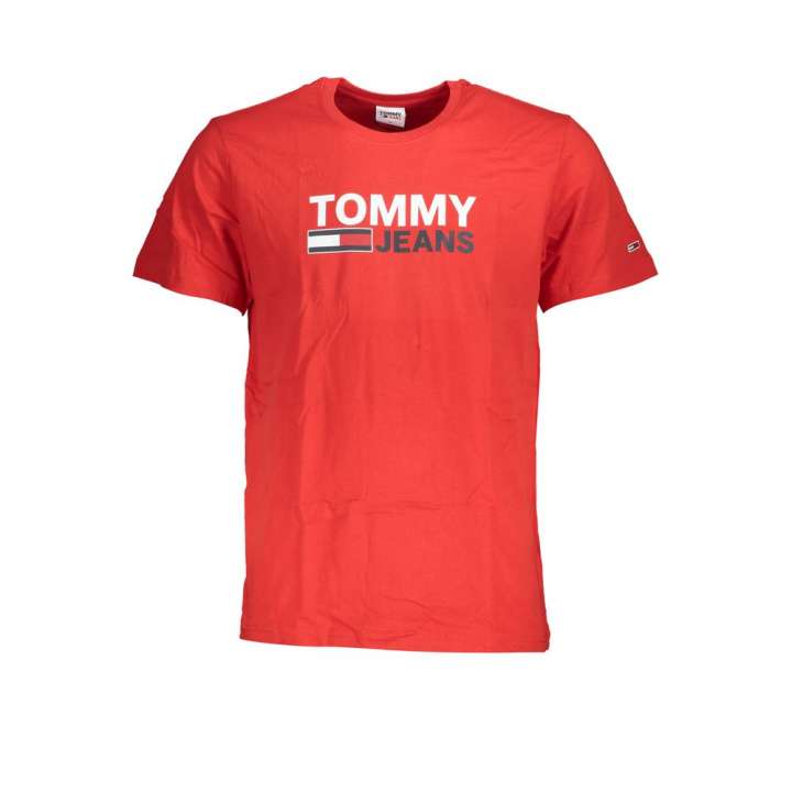 Priser på Tommy Hilfiger Red Cotton T-Shirt