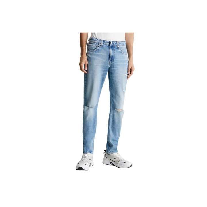 Priser på Calvin Klein Jeans Blue Organic Cotton Jeans & Pant