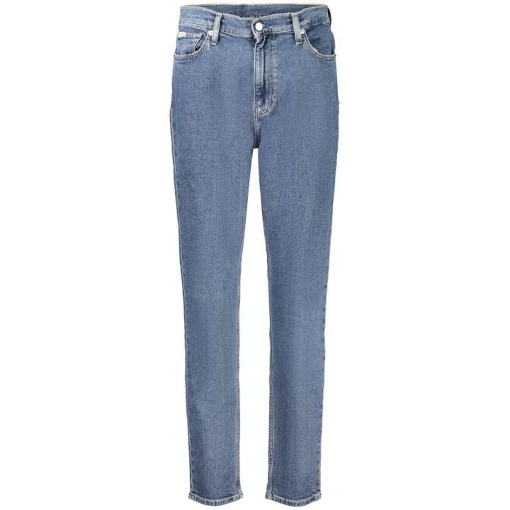 Priser på Calvin Klein Blue Cotton Women Jeans