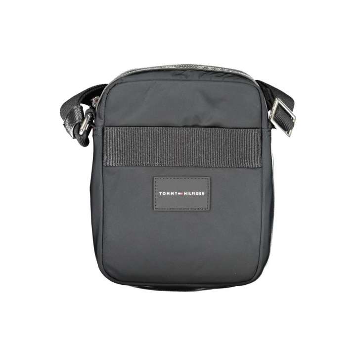 Priser på Tommy Hilfiger Black Polyester Shoulder Bag