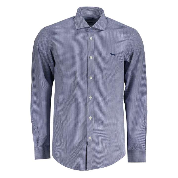 Priser på Harmont & Blaine Blue Cotton Shirt