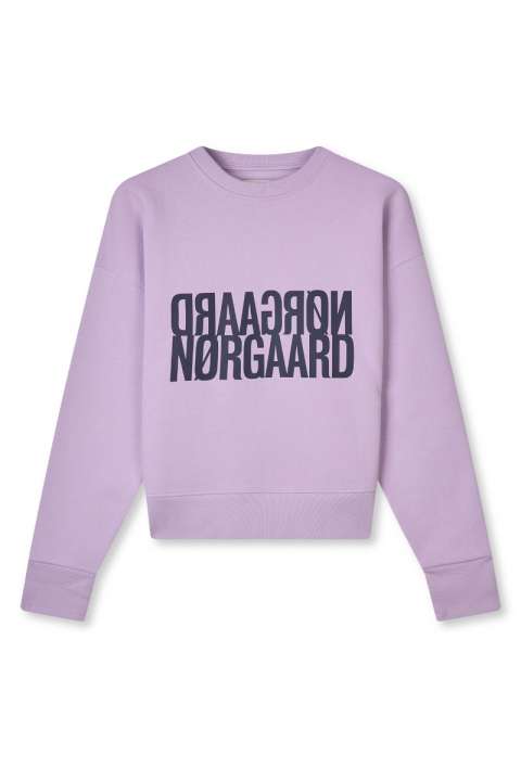 Priser på Mads Nørgaard - Sweat - Organic Sweat Tilvina Sweatshirt - Orchid Petal