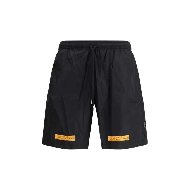 Priser på Off-White Tape Surfer Swimshorts