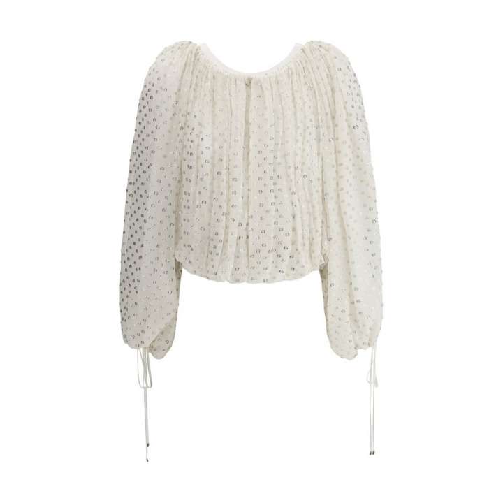 Priser på Chloé Off-Shoulder Shirt