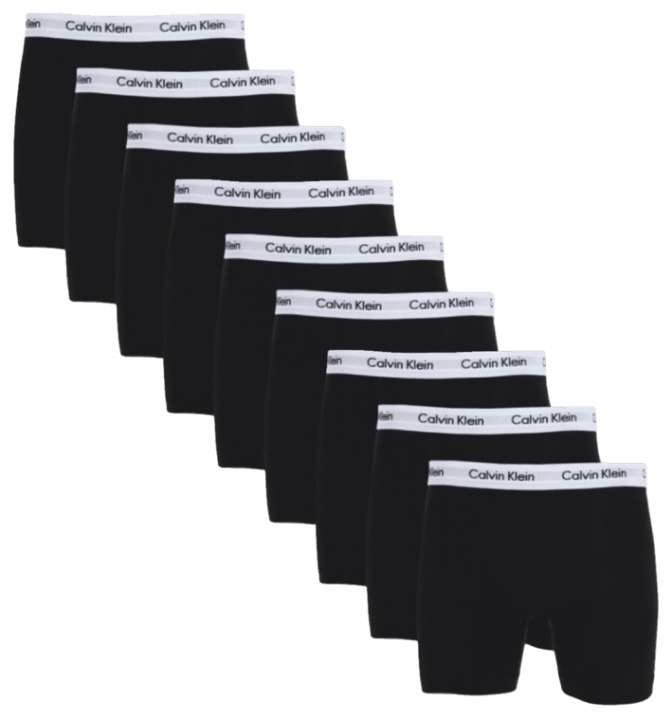 Priser på Calvin Klein 9-pack Boxer Briefs -4x-large