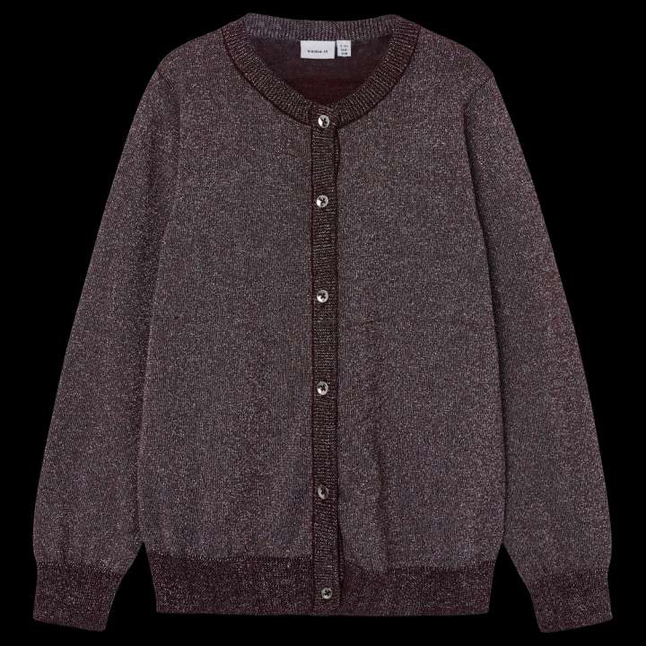 Priser på Guppy Rosbet Pige Cardigan m. glimmer - Winetasting - 146/152