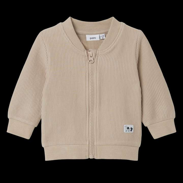 Priser på Guppy Hoppel Baby Cardigan - Pure Cashmere - 80