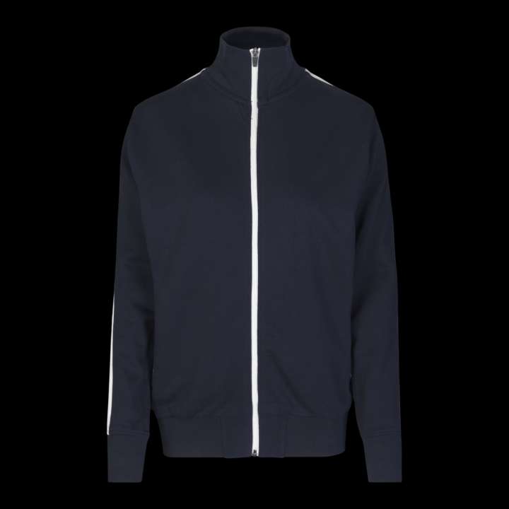 Priser på ID Kontrast Dame Cardigan - Navy - 2XL