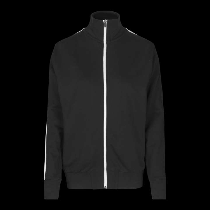 Priser på ID Kontrast Dame Cardigan - Black - 3XL