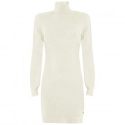 Yes Zee White Viscose Dress