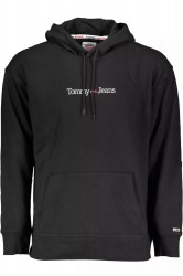 Tommy Hilfiger Sleek Hooded Sweatshirt with Embroidered Logo