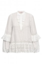 A-View - Bluse - Kara Blouse - White