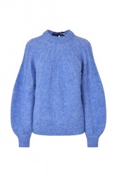 A-View - Strik - Patrisia Bow Knit Pullover - Blue