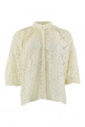 Continue - Bluse - Sia Lace - Off White