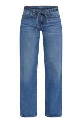 Sisters Point - Jeans - Onea-Belt.JE - Mid Blue Wash