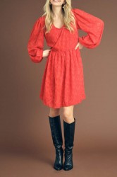 A-View - Kjole - Feani Dress - Red