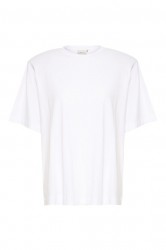 Gestuz - T-shirt - SamurillyGZ Back Emb Tee - Bright White