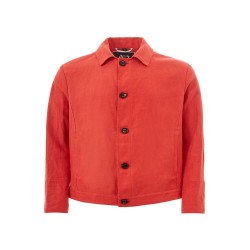 Sealup Elegant Orange Polyester Jacket