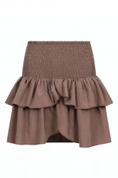 Neo Noir - Nederdel - Carin R Skirt - Dusty Brown