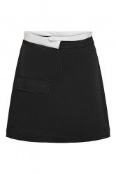 Pieces - Nederdel - PC Taylor Mw Short Skirt - Black