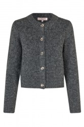 A-View - Cardigan - Audrey Knit Cardigan - Dark Grey